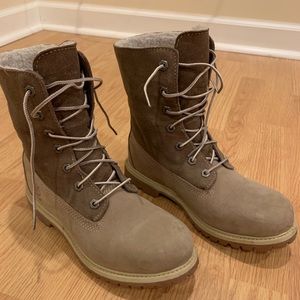 Women's Teddy Fleece Fold-Down Waterproof Boot